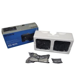 Vintage Sony XS-1011 4" Dual Cone Car Speakers 40 Watts Black Max New Open Box